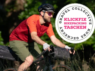 Test: Klickfix Bikepacking-Taschen
